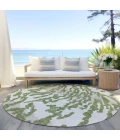 Addison Chantille ACN873-Green 8 ft. X 8 ft. Round Rug