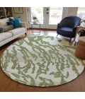 Addison Chantille ACN873-Green 8 ft. X 8 ft. Round Rug