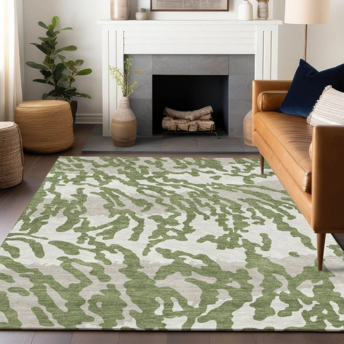 Addison Chantille ACN873-Green 5 ft. X 7 ft. 6 in. Rectangle Rug