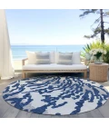Addison Chantille ACN873-Navy 8 ft. X 8 ft. Round Rug