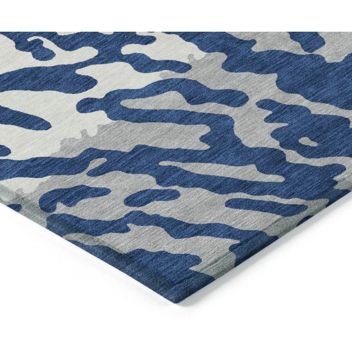 Addison Chantille ACN873-Navy 8 ft. X 8 ft. Round Rug