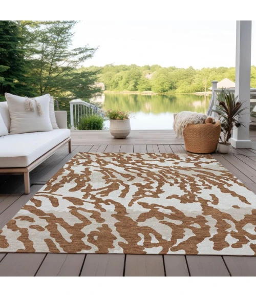 Addison Chantille ACN873-Paprika 9 ft. X 12 ft. Rectangle Rug