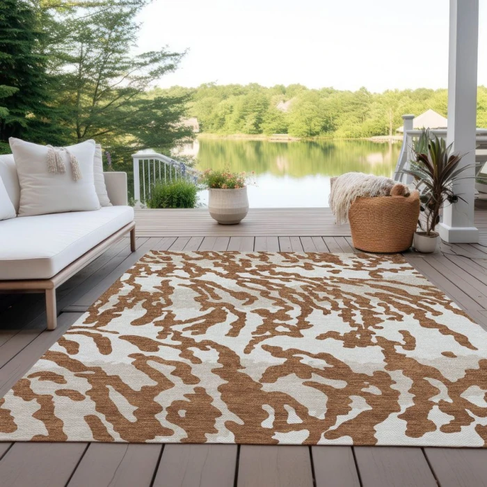 Addison Chantille ACN873-Paprika 5 ft. X 7 ft. 6 in. Rectangle Rug