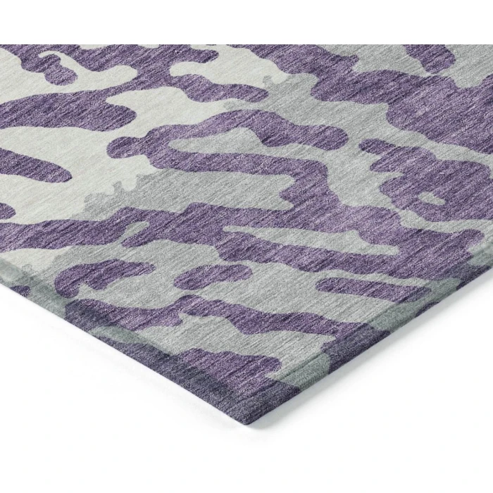 Addison Chantille ACN873-Purple 8 ft. X 8 ft. Round Rug