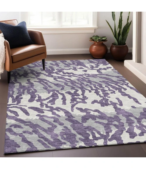 Addison Chantille ACN873-Purple 8 ft. X 10 ft. Rectangle Rug