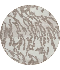 Addison Chantille ACN873-Taupe 8 ft. X 8 ft. Round Rug