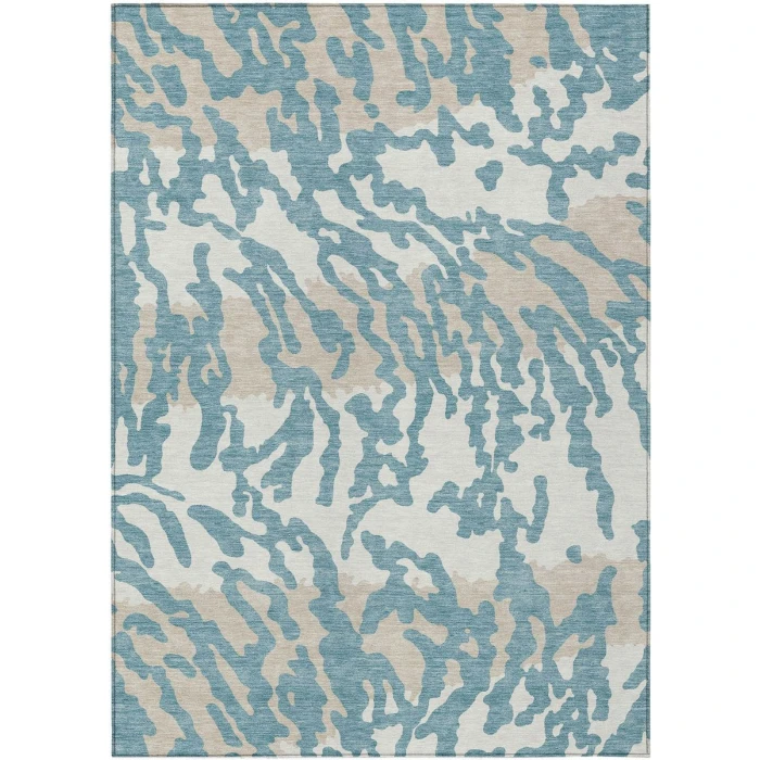 Addison Chantille ACN873-Teal 5 ft. X 7 ft. 6 in. Rectangle Rug