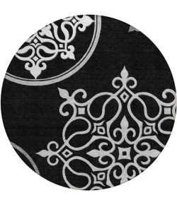 Addison Chantille ACN874-Black 8 ft. X 8 ft. Round Rug