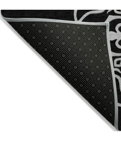 Addison Chantille ACN874-Black 8 ft. X 8 ft. Round Rug