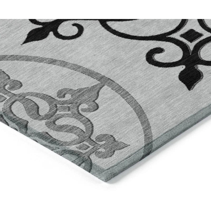 Addison Chantille ACN874-Gray 8 ft. X 8 ft. Round Rug