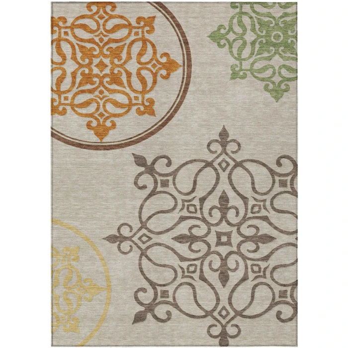 Addison Chantille ACN874-Taupe 5 ft. X 7 ft. 6 in. Rectangle Rug