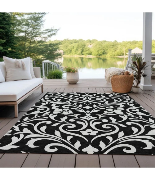 Addison Chantille ACN875-Black 5 ft. X 7 ft. 6 in. Rectangle Rug