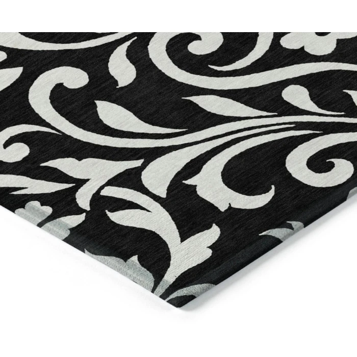 Addison Chantille ACN875-Black 3 ft. X 5 ft. Rectangle Rug
