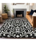 Addison Chantille ACN875-Black 5 ft. X 7 ft. 6 in. Rectangle Rug