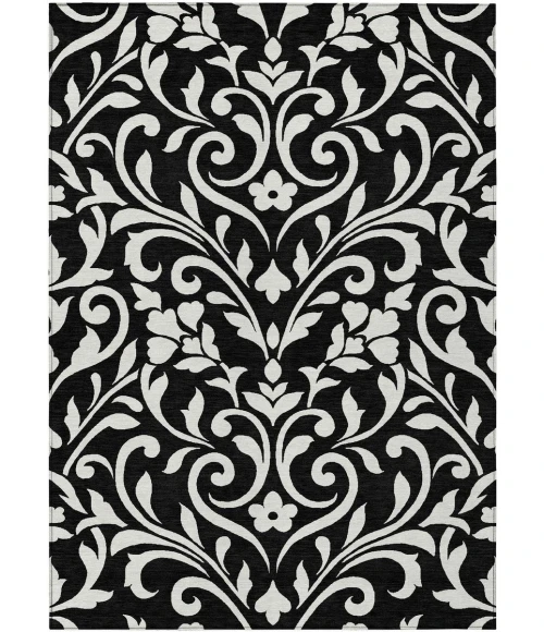 Addison Chantille ACN875-Black 5 ft. X 7 ft. 6 in. Rectangle Rug