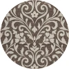 Addison Chantille ACN875-Chocolate 8 ft. X 8 ft. Round Rug