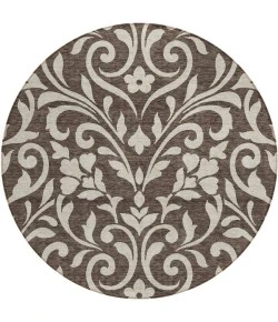 Addison Chantille ACN875-Chocolate 8 ft. X 8 ft. Round Rug