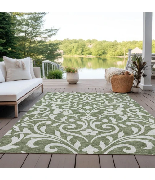 Addison Chantille ACN875-Fern 5 ft. X 7 ft. 6 in. Rectangle Rug
