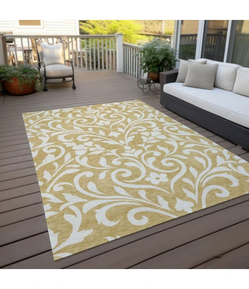 Addison Chantille ACN875-Gold 5 ft. X 7 ft. 6 in. Rectangle Rug