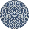 Addison Chantille ACN875-Navy 8 ft. X 8 ft. Round Rug
