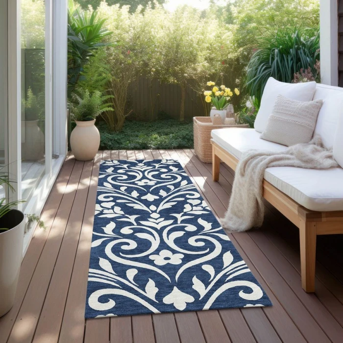 Addison Chantille ACN875-Navy 2 ft. 3 in. X 7 ft. 6 in. Rectangle Rug