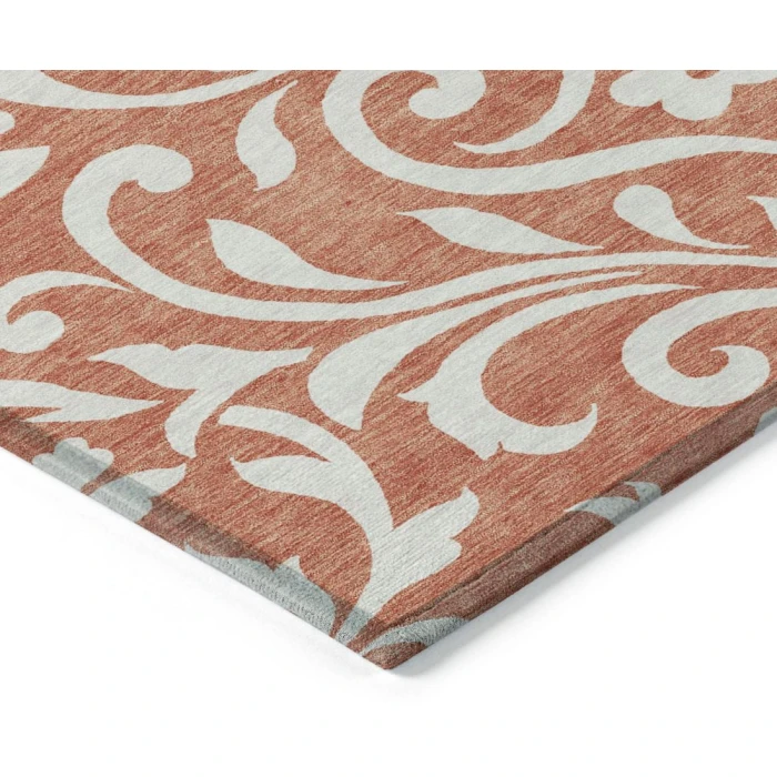 Addison Chantille ACN875-Salmon 5 ft. X 7 ft. 6 in. Rectangle Rug