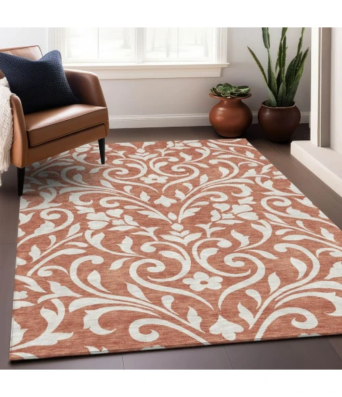 Addison Chantille ACN875-Salmon 9 ft. X 12 ft. Rectangle Rug
