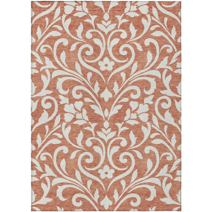 Addison Chantille ACN875-Salmon 5 ft. X 7 ft. 6 in. Rectangle Rug