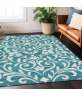 Addison Chantille ACN875-Teal 9 ft. X 12 ft. Rectangle Rug