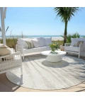 Addison Chantille ACN876-Ivory 8 ft. X 8 ft. Round Rug