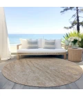 Addison Chantille ACN876-Khaki 8 ft. X 8 ft. Round Rug