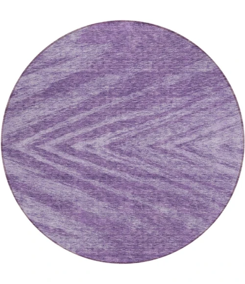 Addison Chantille ACN876-Purple 8 ft. X 8 ft. Round Rug