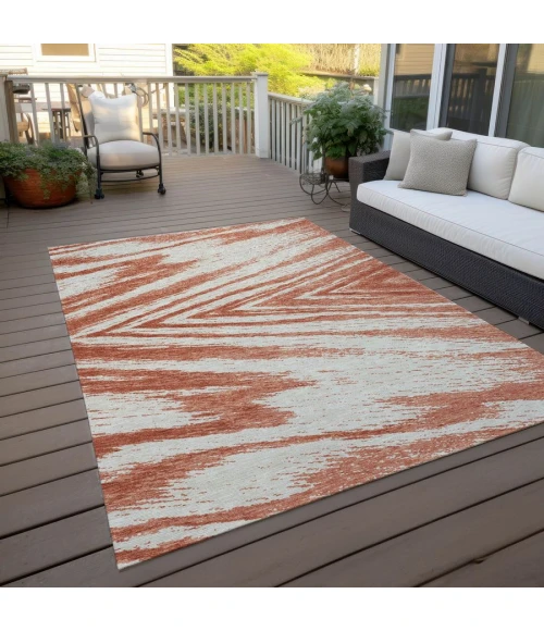 Addison Chantille ACN876-Salmon 10 ft. X 14 ft. Rectangle Rug