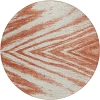Addison Chantille ACN876-Salmon 8 ft. X 8 ft. Round Rug