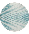 Addison Chantille ACN876-Teal 8 ft. X 8 ft. Round Rug