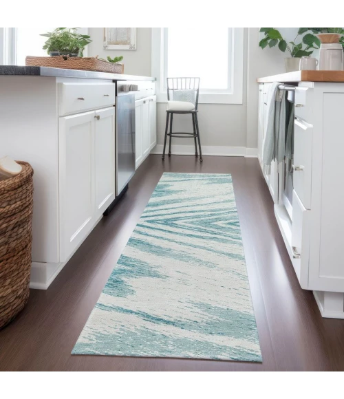 Addison Chantille ACN876-Teal 2 ft. 3 in. X 7 ft. 6 in. Rectangle Rug