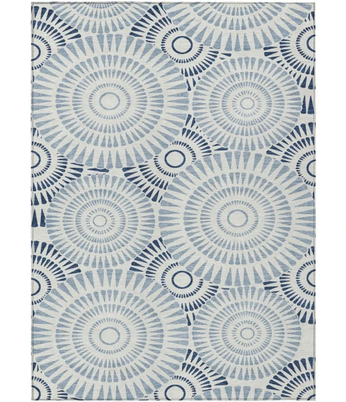 Addison Chantille ACN877-Blue 5 ft. X 7 ft. 6 in. Rectangle Rug