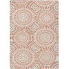 Addison Chantille ACN877-Coral 5 ft. X 7 ft. 6 in. Rectangle Rug
