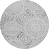 Addison Chantille ACN877-Gray 8 ft. X 8 ft. Round Rug