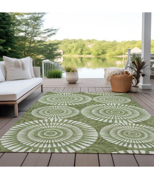 Addison Chantille ACN877-Green 3 ft. X 5 ft. Rectangle Rug