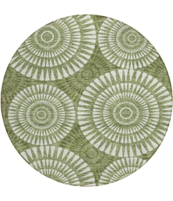 Addison Chantille ACN877-Green 8 ft. X 8 ft. Round Rug