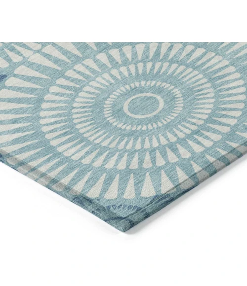 Addison Chantille ACN877-Teal 5 ft. X 7 ft. 6 in. Rectangle Rug
