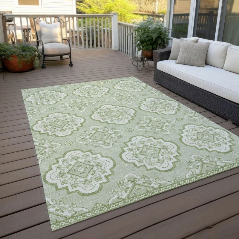 Addison Chantille ACN878-Aloe 5 ft. X 7 ft. 6 in. Rectangle Rug