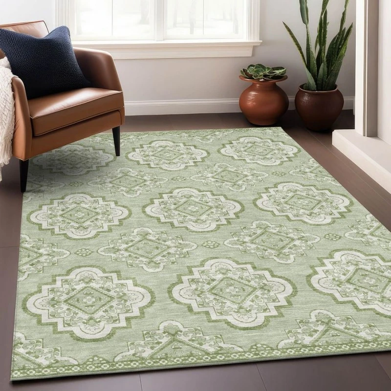 Addison Chantille ACN878-Aloe 5 ft. X 7 ft. 6 in. Rectangle Rug