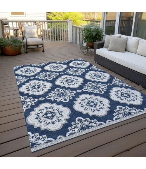 Addison Chantille ACN878-Navy 3 ft. X 5 ft. Rectangle Rug