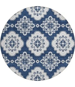 Addison Chantille ACN878-Navy 8 ft. X 8 ft. Round Rug