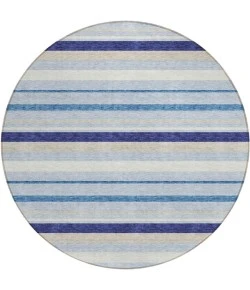 Addison Chantille ACN879-Blue 8 ft. X 8 ft. Round Rug