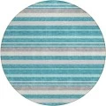 Addison Chantille ACN879-Teal 8 ft. X 8 ft. Round Rug