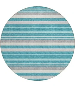 Addison Chantille ACN879-Teal 8 ft. X 8 ft. Round Rug