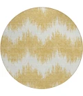 Addison Chantille ACN880-Gold 8 ft. X 8 ft. Round Rug